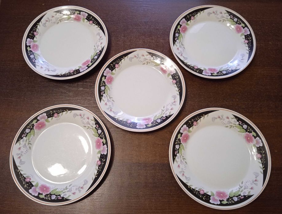 Набор 5  обеденных тарелок