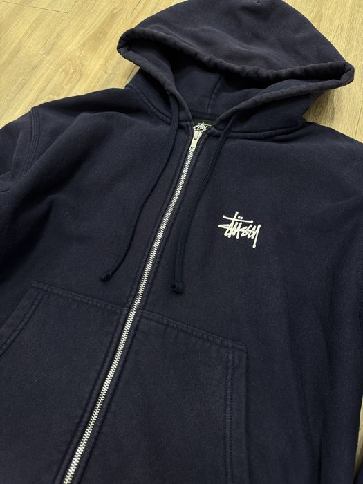Stussy zip hoodie