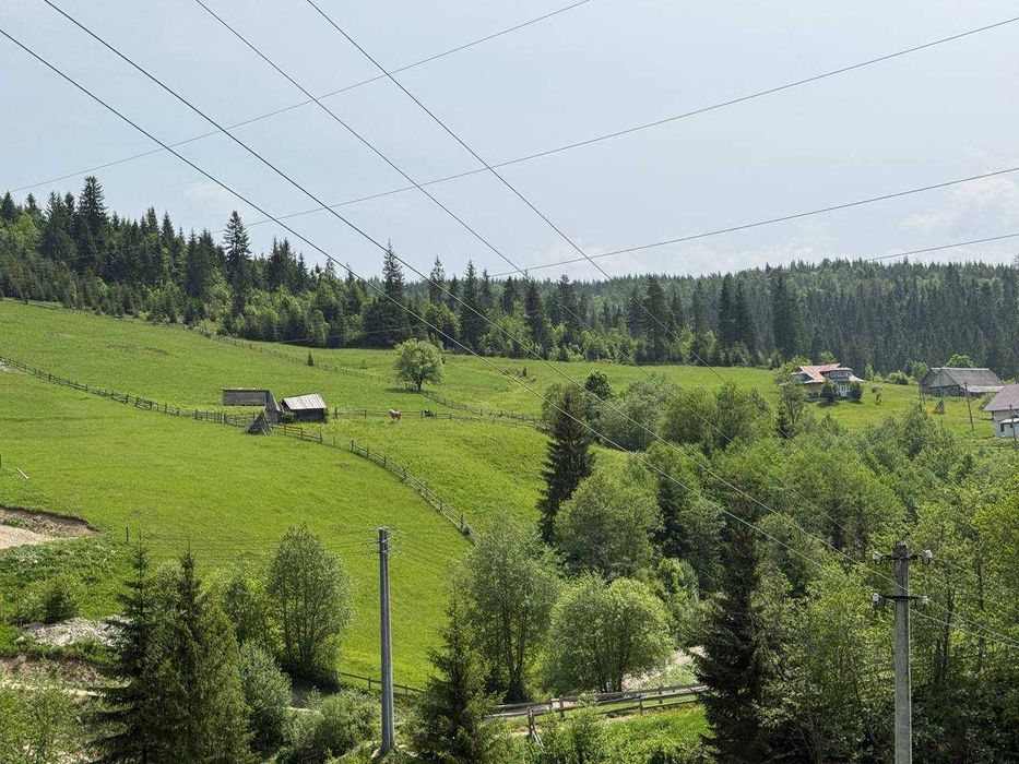 Ділянка в горах  з гарним краєвидом біля Буковеля