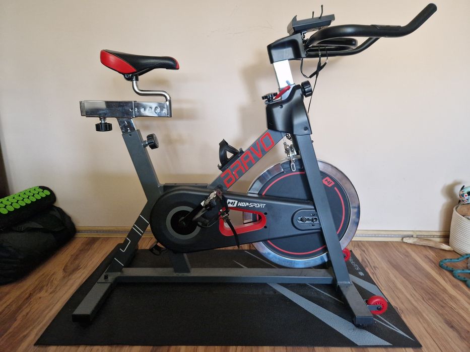 Rower stacjonarny spinningowy bravo  hop sport