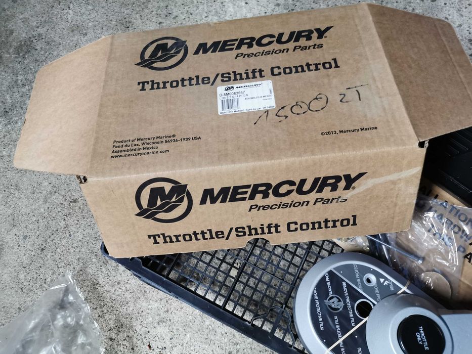 Manetka Mercury Mariner z trim , instalacja ,stacyjka ,zrywka nowa