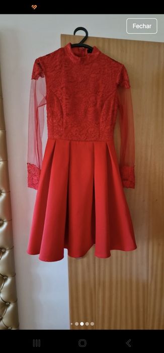 Vestido Vermelho Curto
