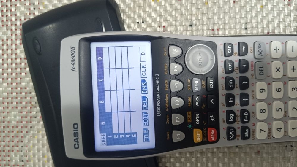 Calculadora Casio fx-9860GII