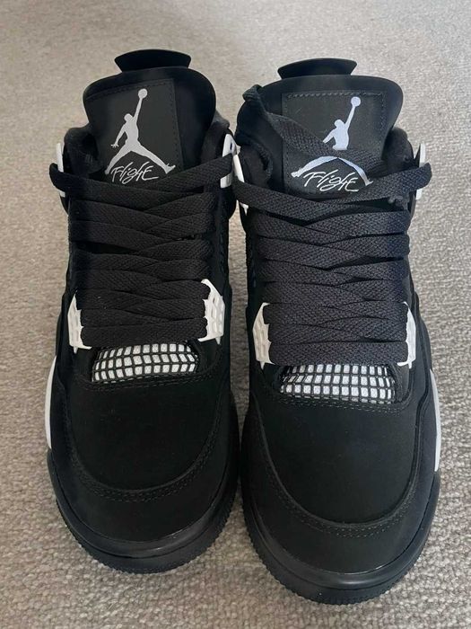 Jordan 4 Retro White Thunder R.45