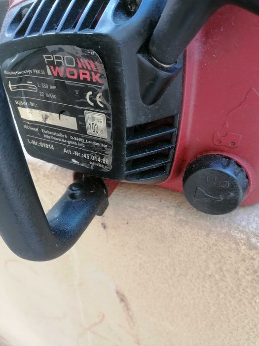 Motosserra 14" polegadas