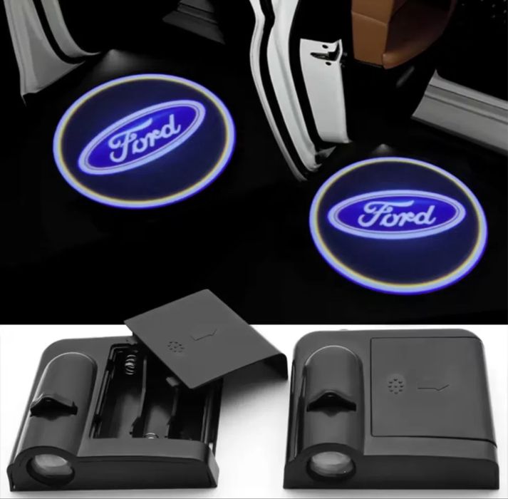 Led прєкція підсвікта на двері логотип ford