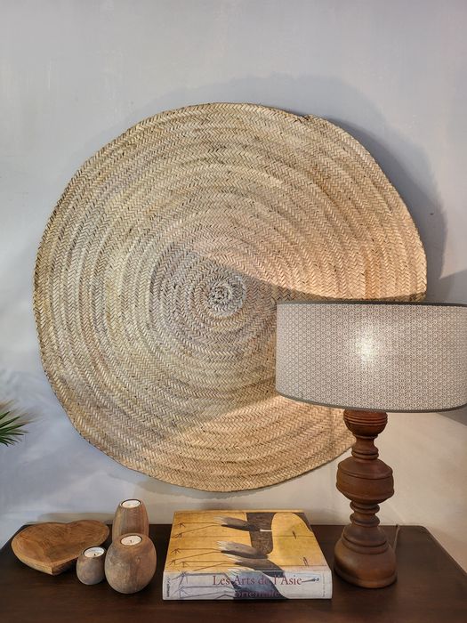 decoração parede, cabide, charriot,  candeeiros,  palhinha, rustico