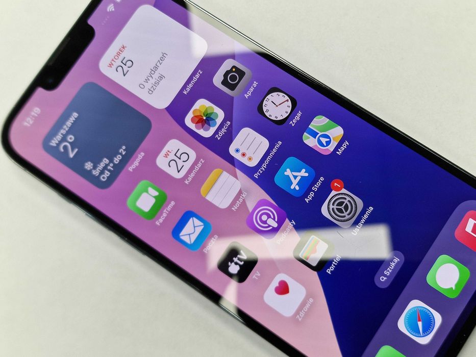 Iphone 13 PRO MAX 256GB/ Sierra Blue/ Bat 78%/ Grade B + ładowarka
