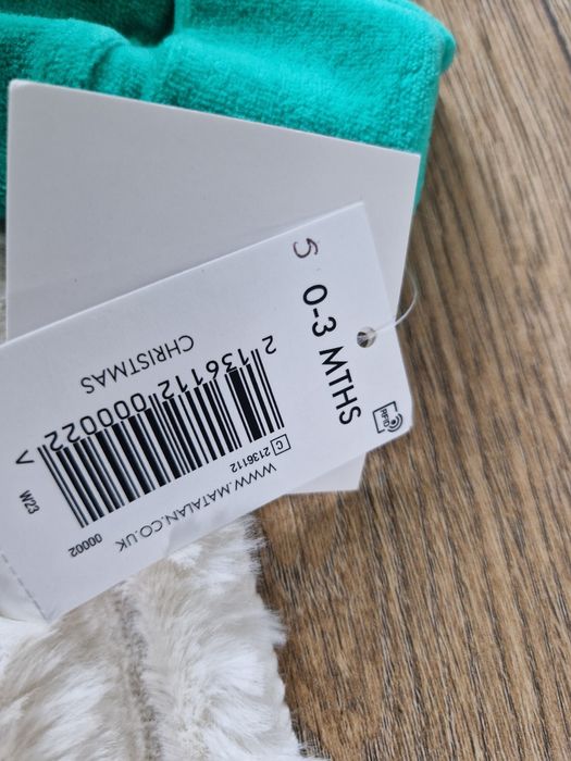 Pajacyk niemowlęcy strój elfa święta r 56-62