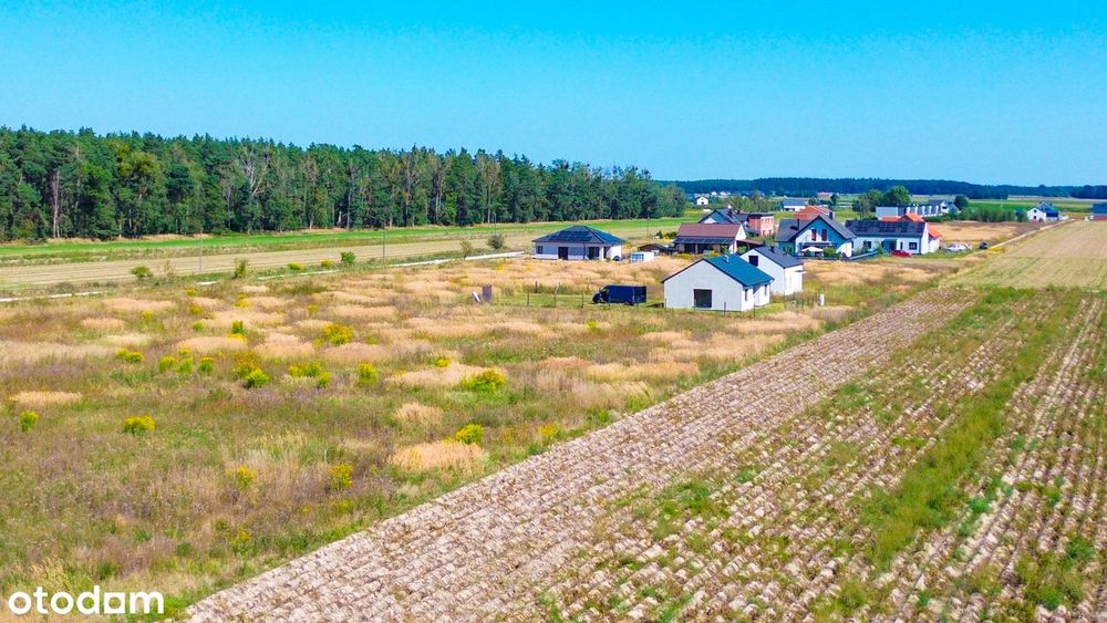 SPOKOJNA okolica działka 874m2 ! Blisko LASU !