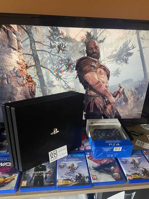 Магазин. Playstation 4 PRO 1000GB! 1 или 2 геймпада! + Игры