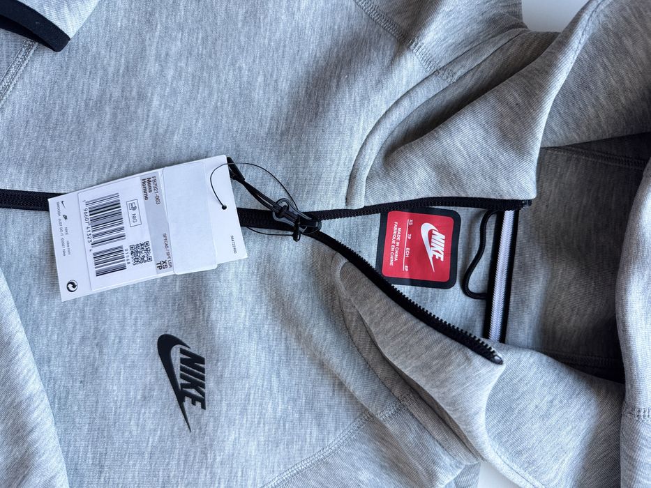 Nowa Nike Tech Fleece rozm XS Dark Grey Heather/Black drill drillstyle