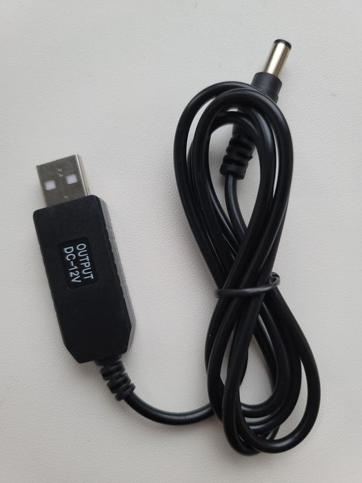 Wi-fi без світла Кабель живлення USB to DC-5-12 5V-12V XoKo (XK-DC512)