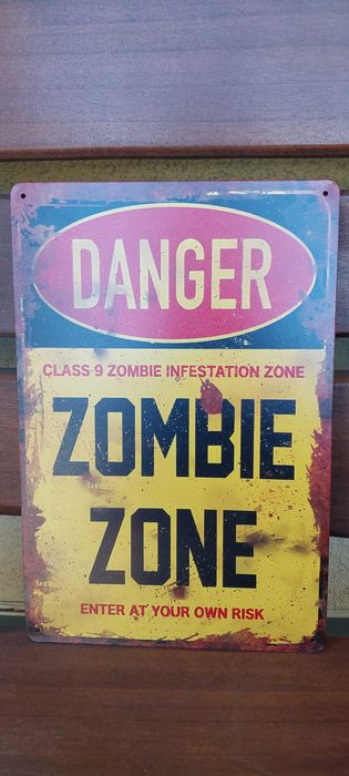 Tabliczka metalowa vintage 20cm x 30cm