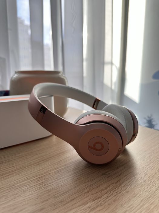 Навушники Beats solo 3 rose gold wireless