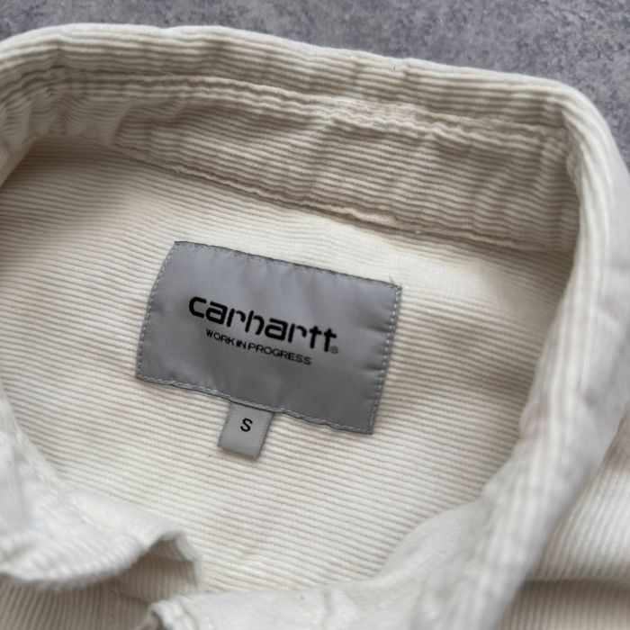 Велюровий овершот сорочка carhartt madison shirt x stone island