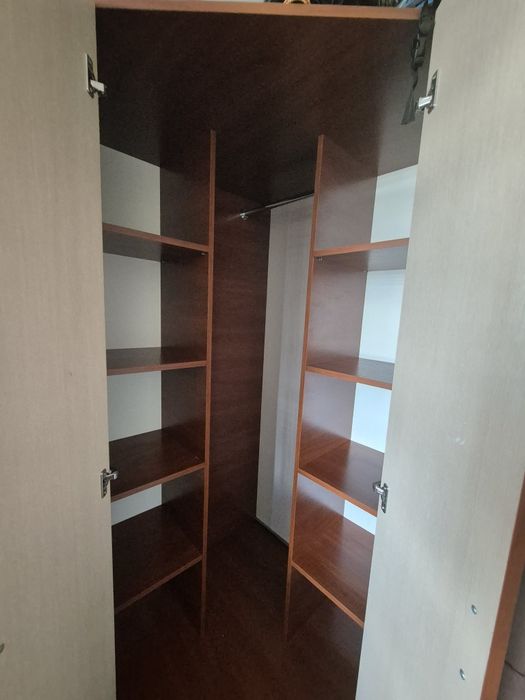 Szafa narożna na ubrania +szafa
