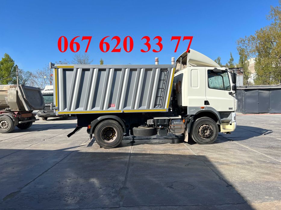 Переобладнання на самоскид daf  man volvo  scania