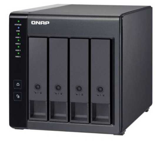 NAS Completo QNAP TS-451D2-4G 4 baías J4025 HDMI - com 4 discos Raid-5 4x4Tb (16 TB)