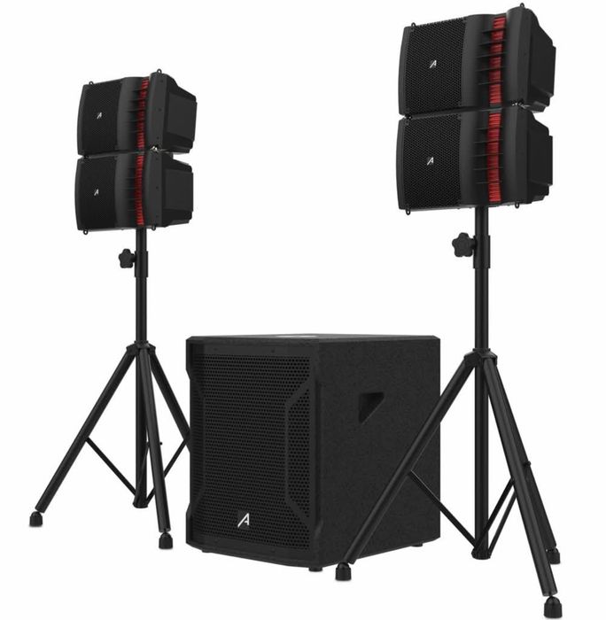 COLUNAS DE SOM & ILUMINAÇÃO para Pequenos Eventos