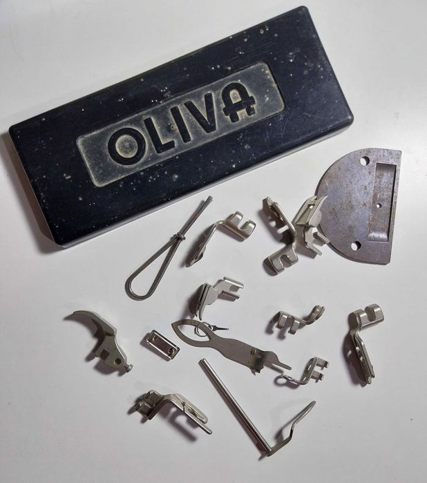 Acessórios maquina costura antigas Singer e Oliva