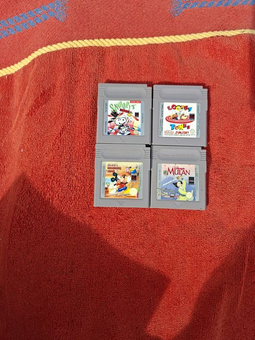 Lote 4 jogos Gameboy Game Boy Color