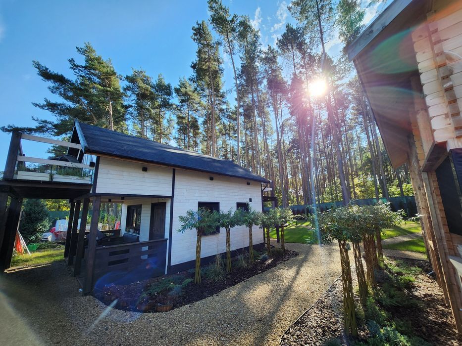 Domek 6 osobowy  nad jeziorem   Sauna Balia