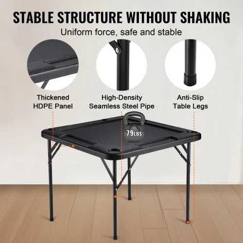 Mesa de jogos VEVOR Nova - Baixa de Preço