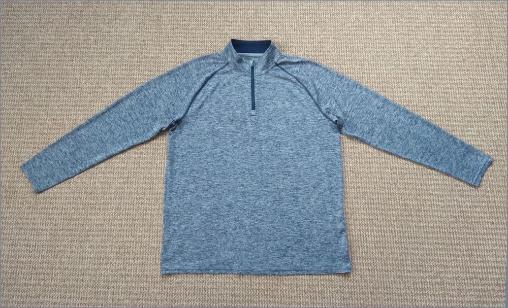 Under Armour heatgear лонгслив кофта для спорта бега оригинал L синяя