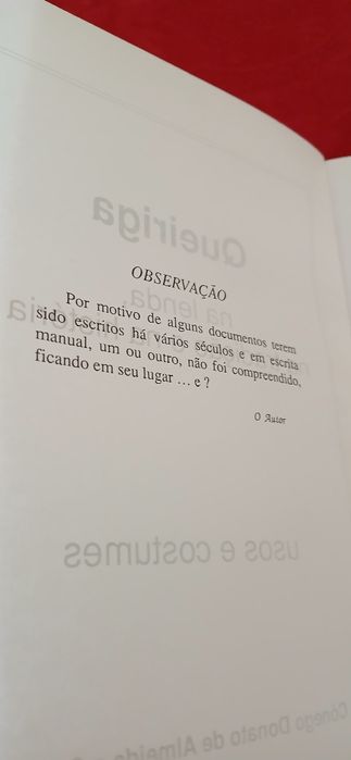 Queiriga-Usos e Costumes de 1993
