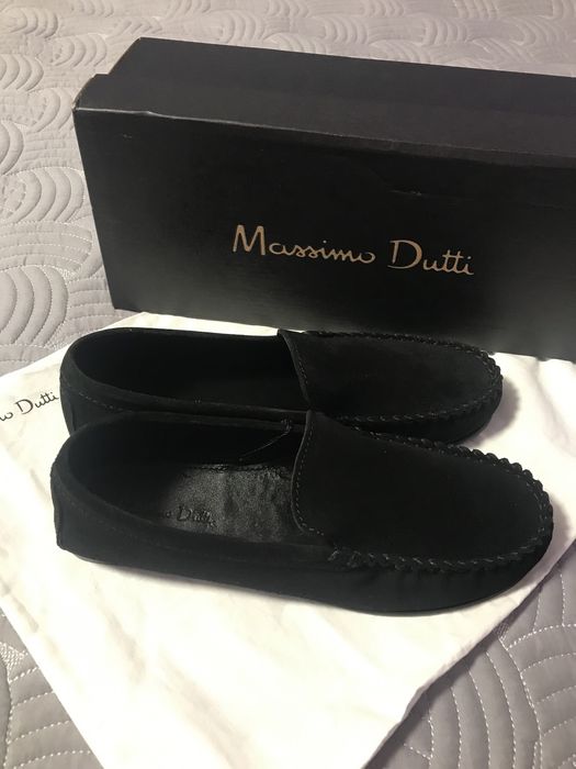 Продам жіночі замшеві мокасини Massimo Dutti