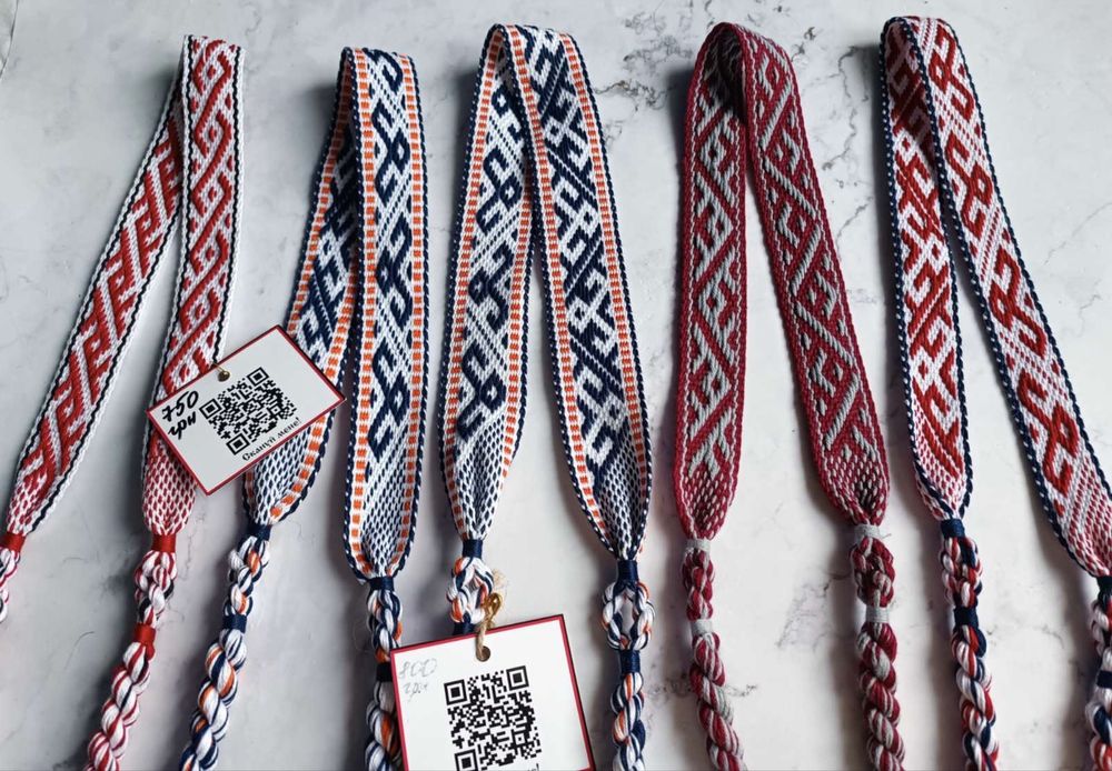 Чільники ткані перебірне ткацтво Очілля