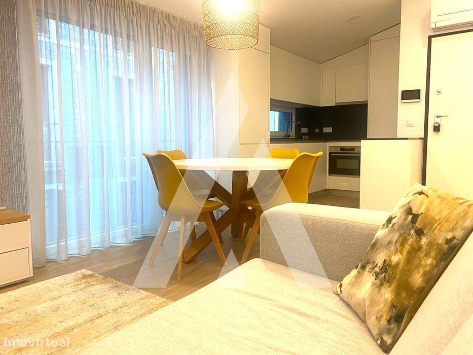 Apartamento T1 novo localizado no coração da cidade de Aveiro