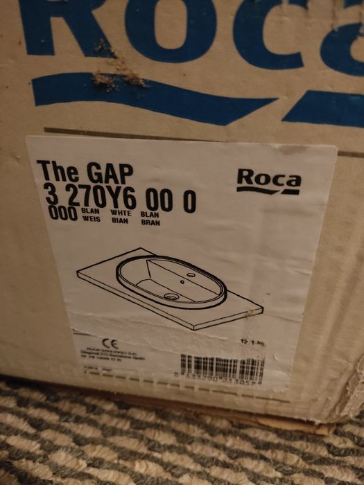 Nowa umywalka Roca Gap Round
