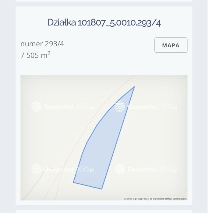 Działka inwesstycyjna 7505 m² przy Woodeco Wieruszów strefa przemyslowa - Więcej