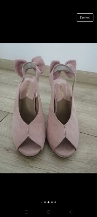 Buty rozmiar 36. Obcasy