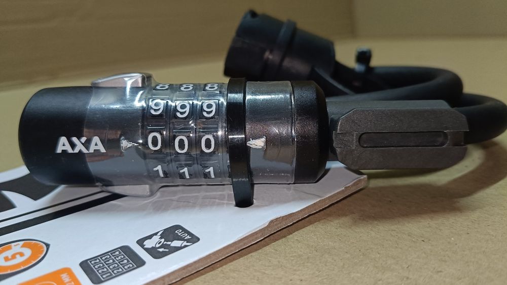 AXA Newton Code zapięcie rowerowe typu linka 60cm
