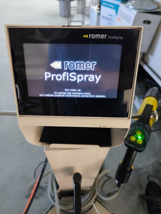 Aplikator farby proszkowej ROMER