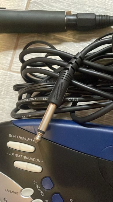 Conjunto karaoke + microfone