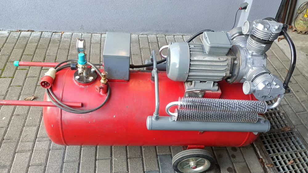 Kompresor 3 tłokowy sprężarka Aspa 3jw60 po remoncie 180l wan pomet