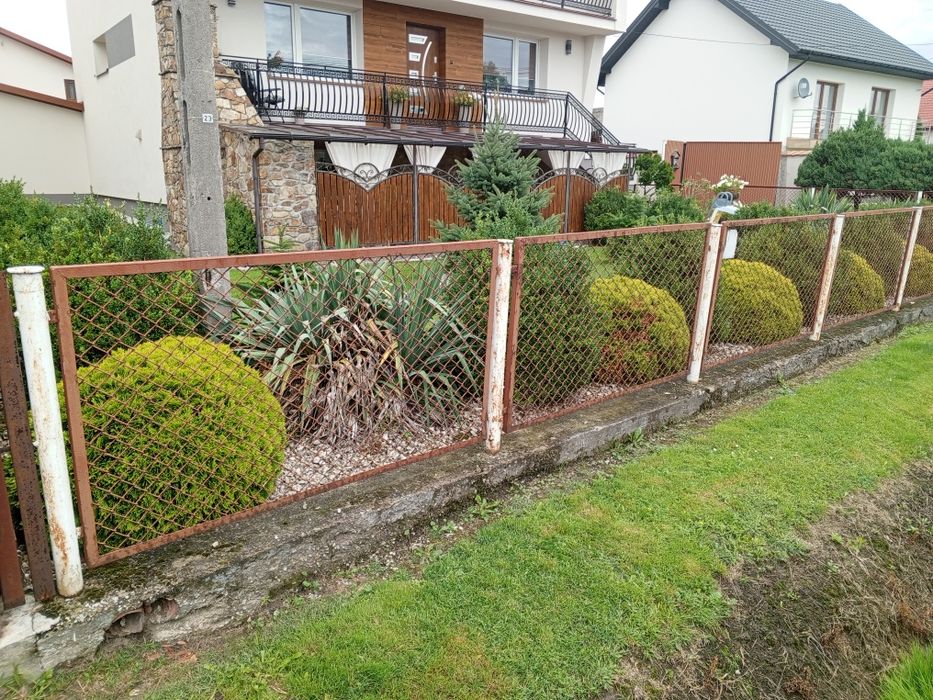 Przęsła przęsło ogrodzeniowe siatka