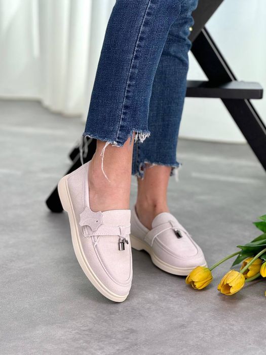 Лофери натуральна замша