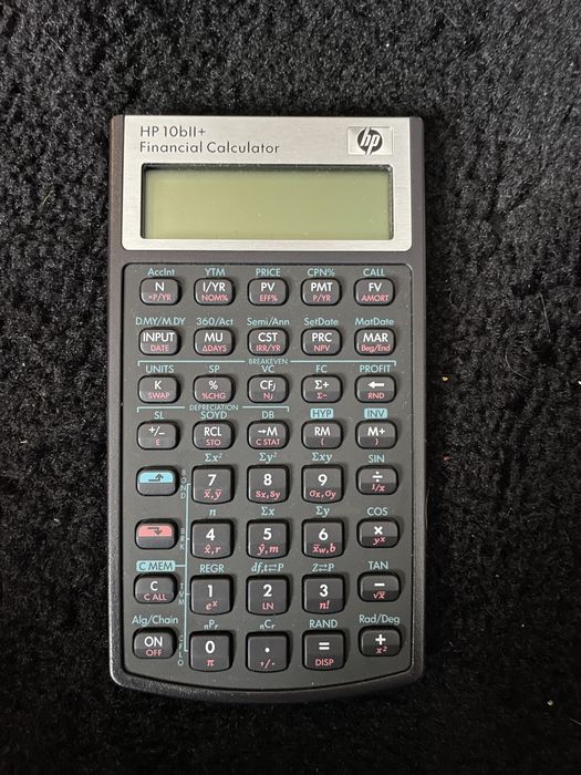 Kalkulator finansowy HP 10 BII+
