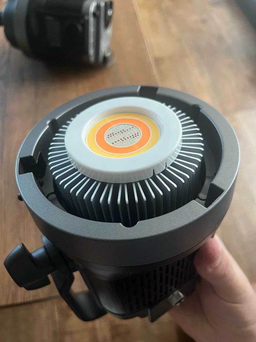 2 sztuki | Ulanzi V-Light 120C RGB + zasilacze sieciowe.