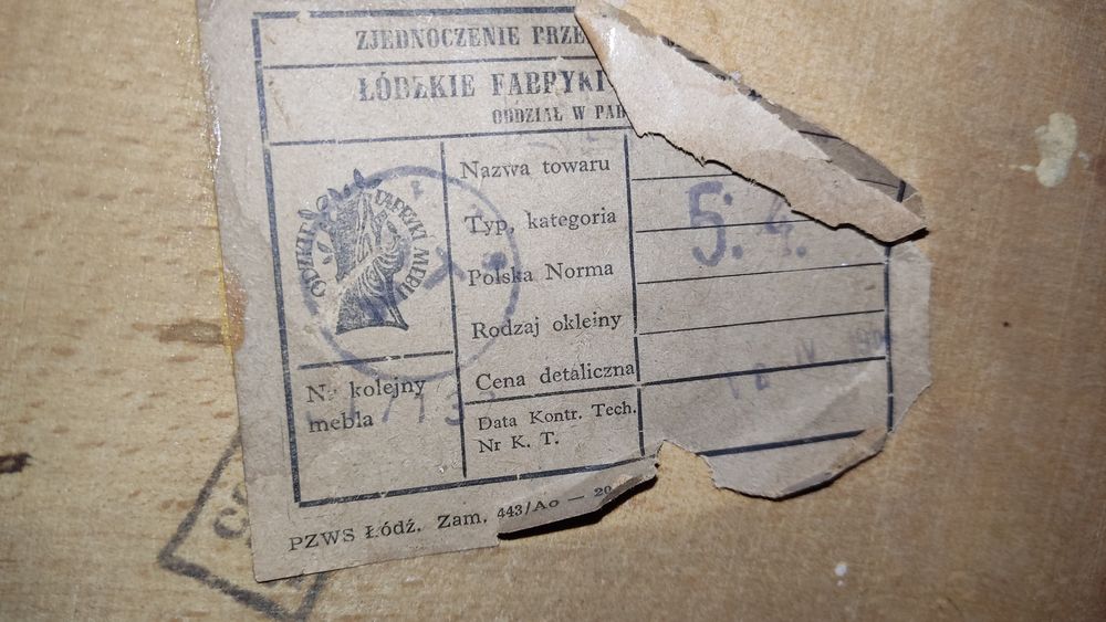 Obudowa telewizora Neptun PRL