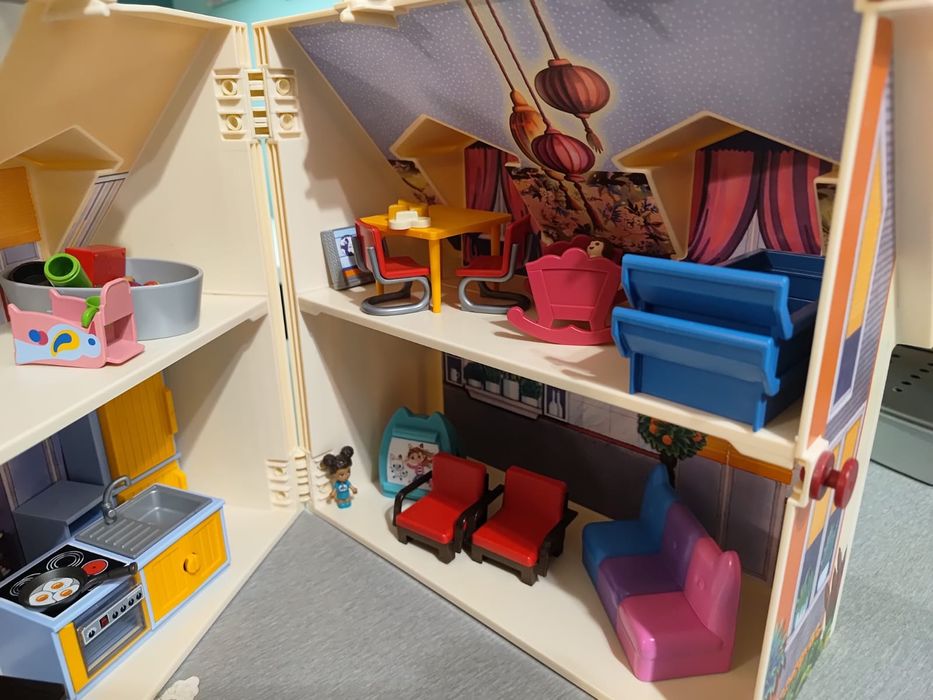 Playmobil domek dollhouse przenośny domek dla lalek