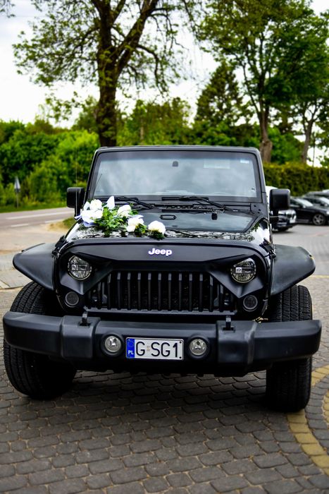 Samochód do ślubu Jeep Wrangler