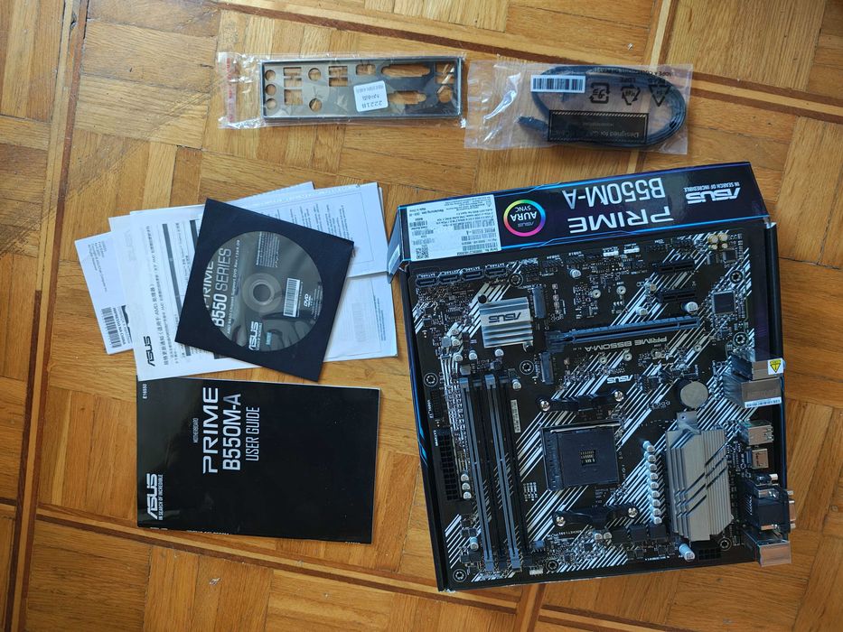 Asus Prime B550M-A. Sprawna