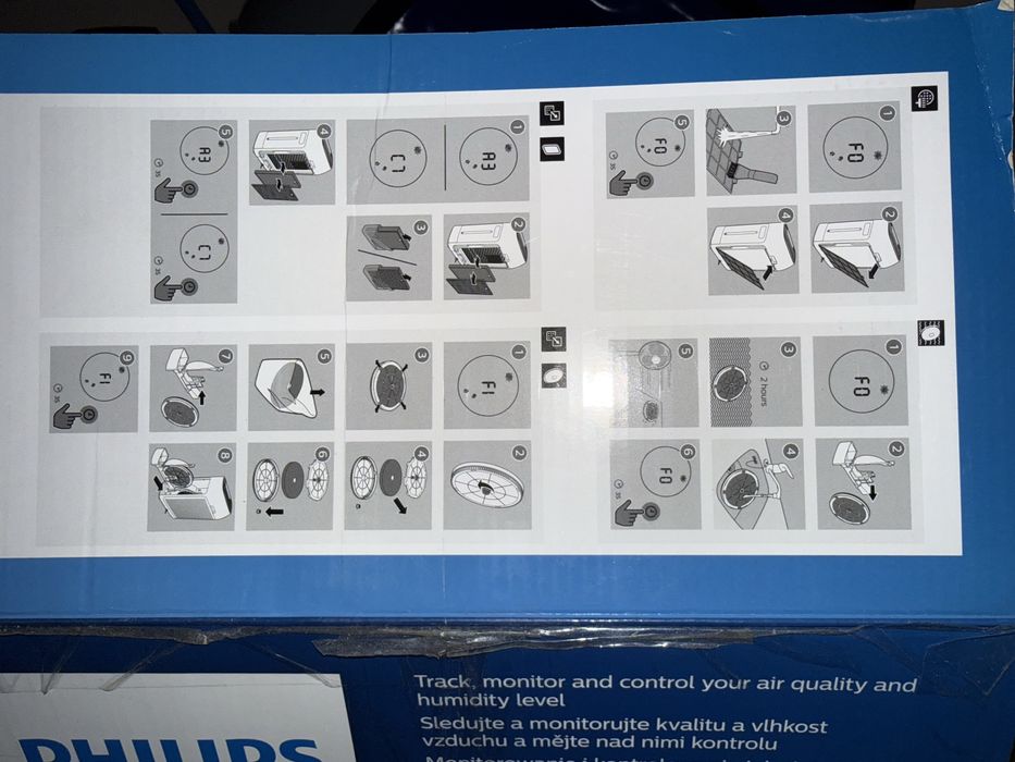 Зволожуаач повітря philips