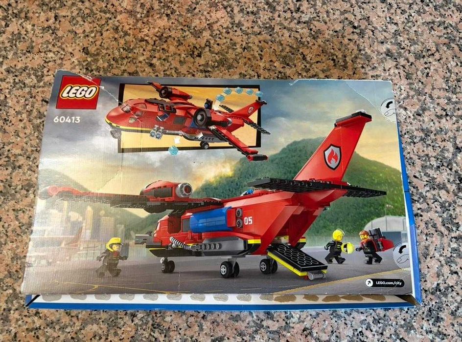 LEGO City 60413 — Avião dos Bombeiros, usado